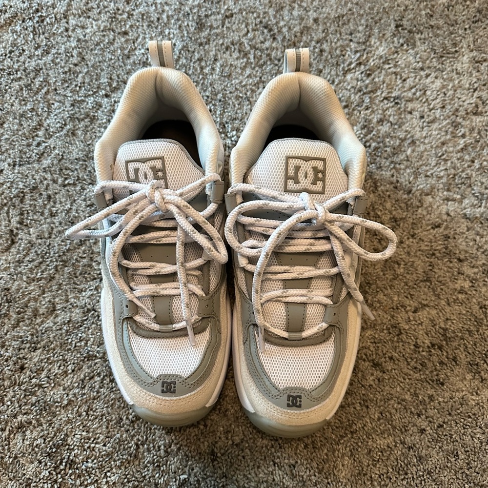 DC Shoes White/Grey Truth OG Sneakers